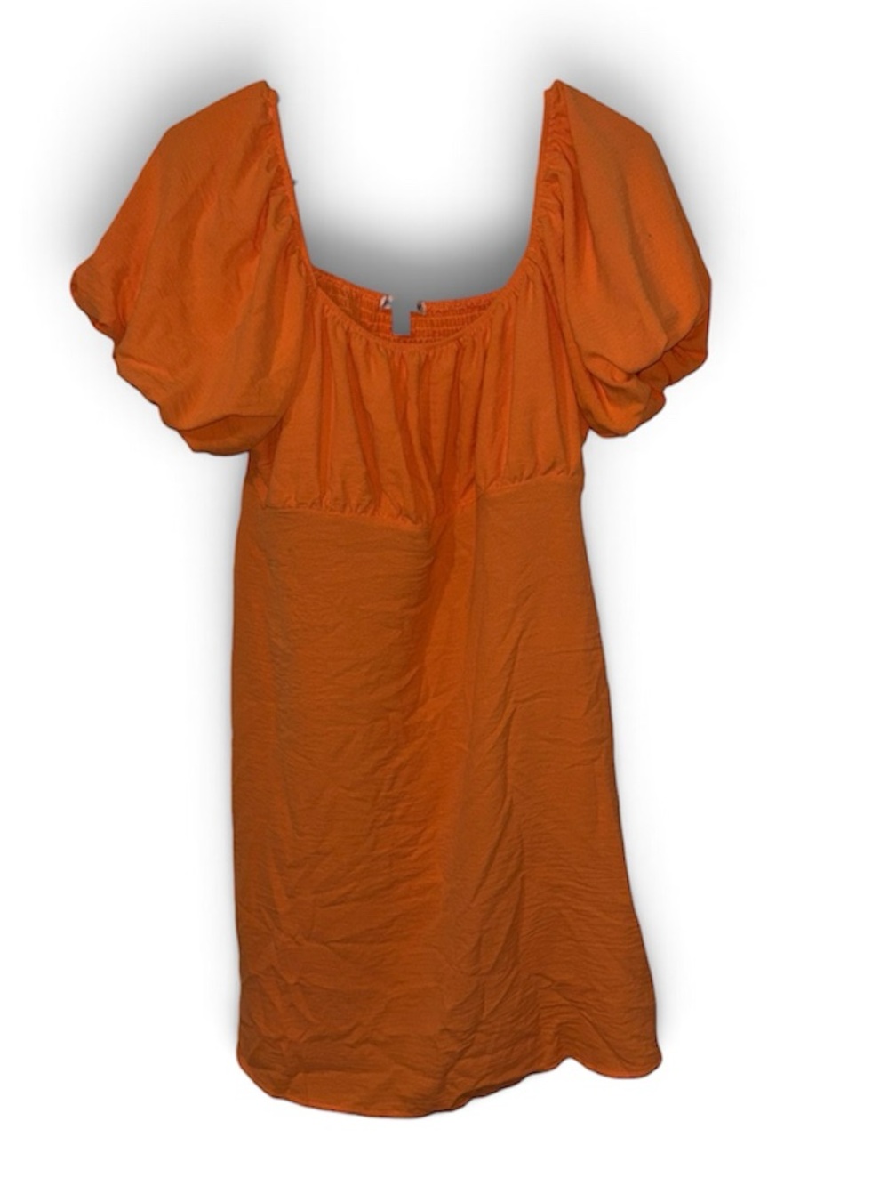Derek Heart Orange Babydoll Style Dress Size XL